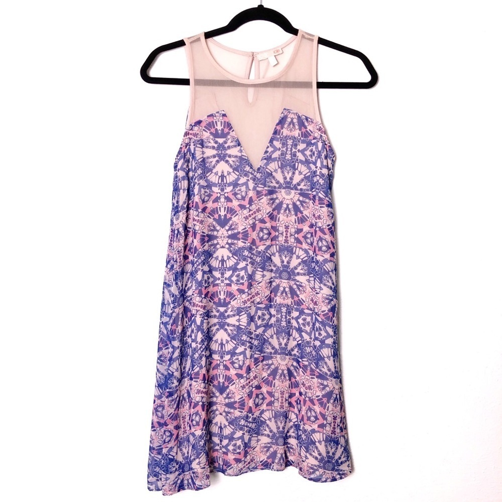 Gianni Bini Mini Dress Size Small Multi Colored